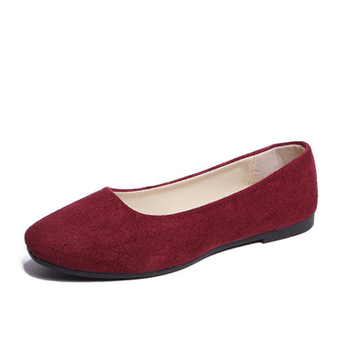 Zapatos de Ante Planos Cómodos para Mujer - Image 25