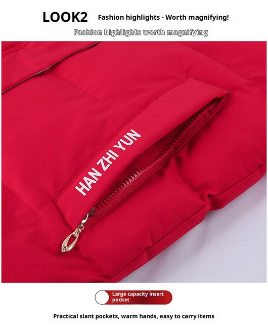 Abrigo de Plumón con Forro Polar para Mujer - Diseño Cálido y Elegante - Image 17