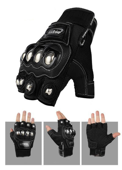 Guantes de Motocicleta Madbike Dedos Libres - Image 9