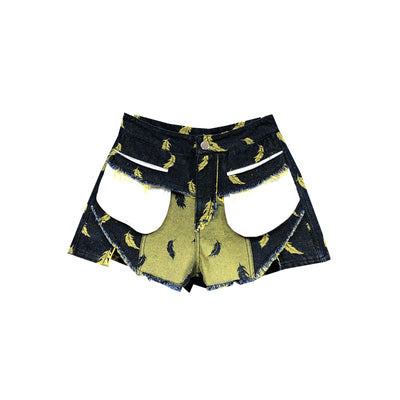 Shorts Vaqueros Ajustados de Cintura Alta para Mujer - Image 5