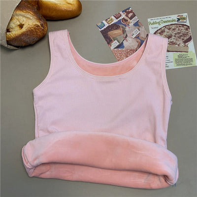 Camiseta Térmica Ajustada con Relleno para Mujer - Color Liso - Image 9