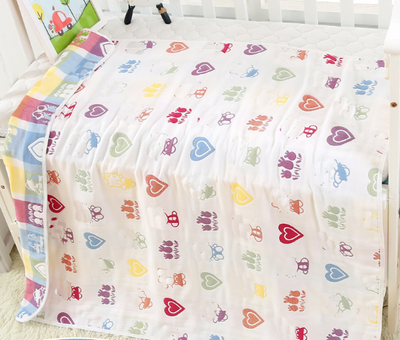 Manta de Baño Infantil 110x110cm - Gasa 6 Capas 100% Algodón Puro - Image 13