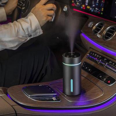 Difusor de Aroma Portátil para Auto 260ml con Aceites Esenciales