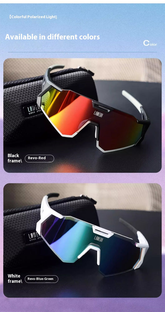 Gafas Deportivas Polarizadas para Ciclismo de Ruta - Resistentes al Viento - Image 13