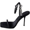 Tacones Stiletto Cuadrados con Strass - Diseño Moderno para Mujer