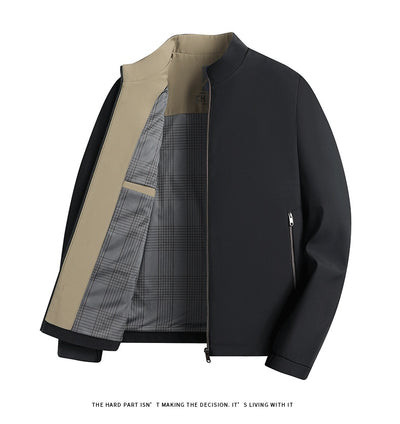 Chaqueta Ejecutiva de Cuello Alto para Primavera y Otoño - Image 13