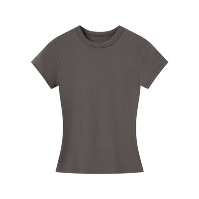 Camiseta Ajustada Cuello Redondo para Mujer - Efecto Reductor - Image 15