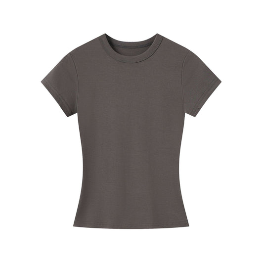 Camiseta Ajustada Cuello Redondo para Mujer - Efecto Reductor - Image 15