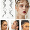 Adhesivos de Flequillo y Patillas para Maquillaje Escénico y Fiestas