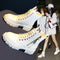 Botines Cortos Estilo Británico para Mujer - Diseño Moderno y Versátil