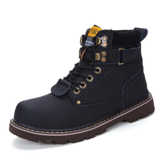 Botas de Invierno Estilo Británico con Forro Cálido - Diseño Coreano Trendy - Image 9