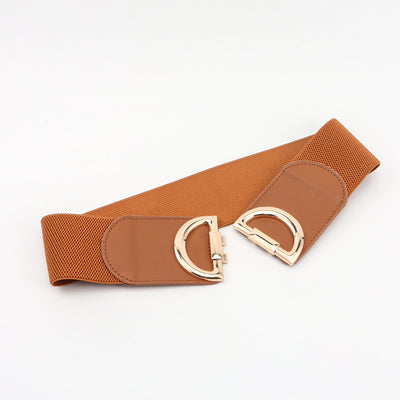 Cinturón Ancho Elástico con Hebillas para Mujer - Image 4