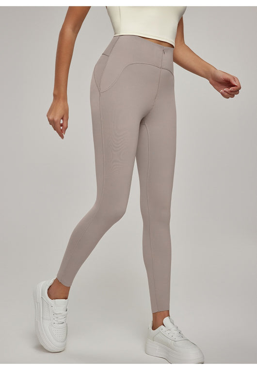 Pantalones Deportivos Levanta Cadera Cintura Alta Sin Costuras - Image 9