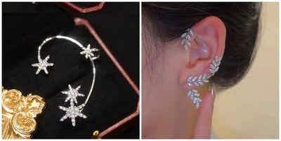 Aretes de Diamante Brillante con Clip Mariposa 2 en 1 - Image 22