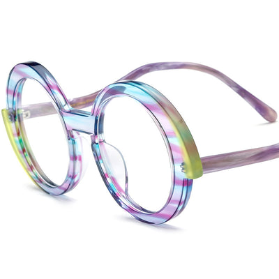 Marcos para Gafas Redondos Multicolor en Materiales Mixtos Unisex - Image 8