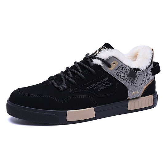 Zapatos Casuales Plus Velvet para Hombre Talla Grande - Image 7