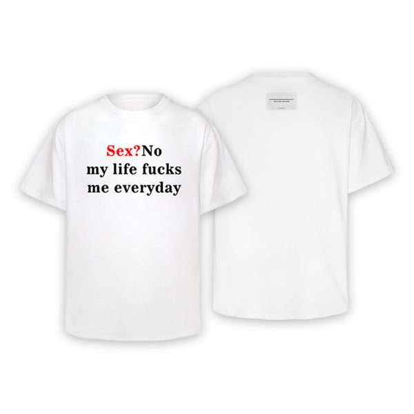 Camiseta Manga Corta con Eslogan Creativo de Letras Estampadas - Image 5