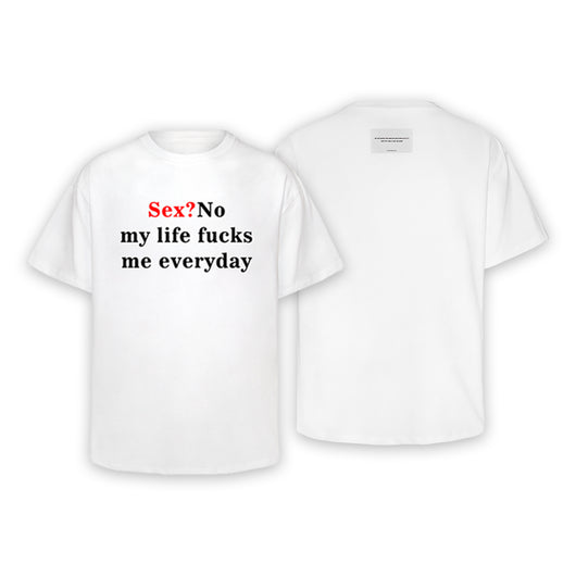 Camiseta Manga Corta con Eslogan Creativo de Letras Estampadas - Image 5