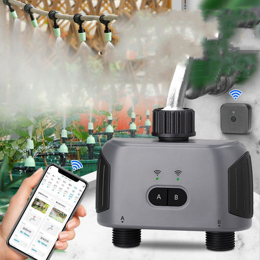 Sistema de Riego Automático Dual con Control Remoto por Móvil