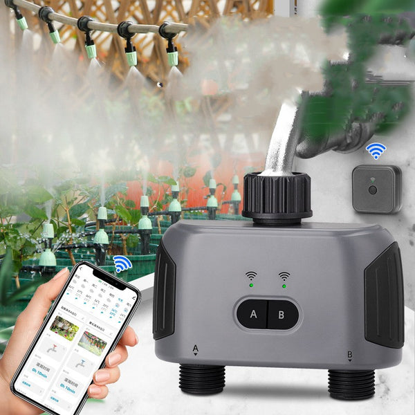 Sistema de Riego Automático Dual con Control Remoto por Móvil