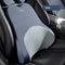 Almohada De Soporte Lumbar Gris Mediana
