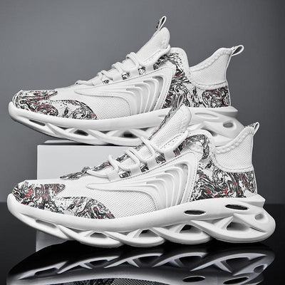 Zapatillas Deportivas Mesh Transpirables con Diseño Graffiti - Image 6