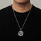 Collar Acero Inoxidable Dragón Totem Hueco para Hombre