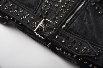 Chaqueta Punk Rock con Tachuelas Pesadas - Image 3