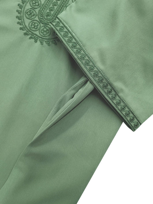 Túnica Suelta Islámica para Hombre - Ropa Tradicional Oriente Medio - Image 8