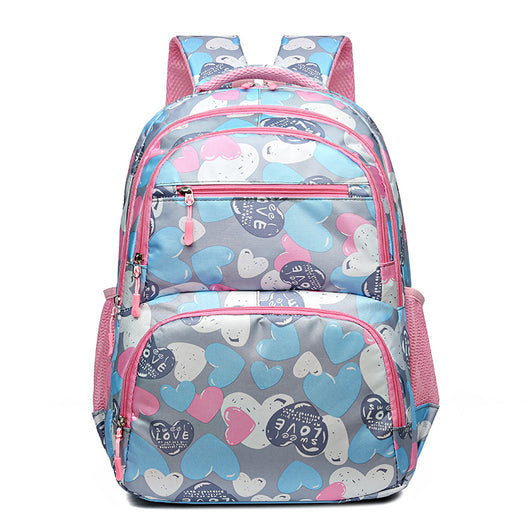 Mochila Escolar de Gran Capacidad con Alivio de Carga para Niños - Image 8