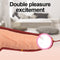 Estimulador de Doble Densidad con Succión Dual y Textura Realista