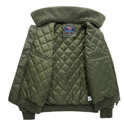 Chaqueta de Algodón Cálida y Versátil para Hombre - Image 8