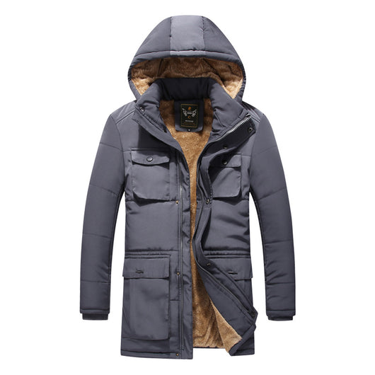 Chaqueta Acolchada con Capucha para Hombre - Image 4