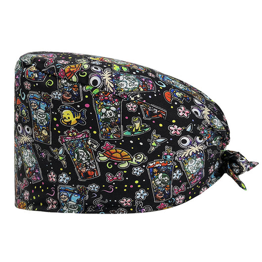 Bata Quirúrgica de Algodón Puro para Enfermeras con Estampado - Image 15