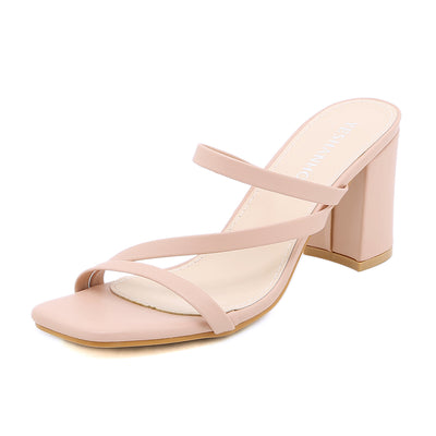Sandalias Romanas para Mujer con Tacón Robusto - Image 8