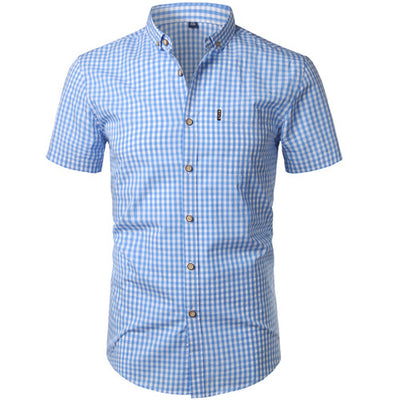 Camisa Cuadros Hombre Manga Larga Primavera Otoño - Image 13