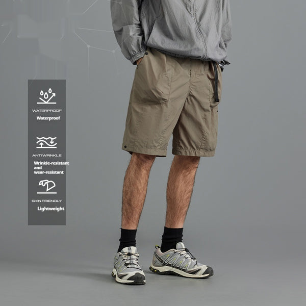Pantalones Cortos Cargo Deportivos con Múltiples Bolsillos