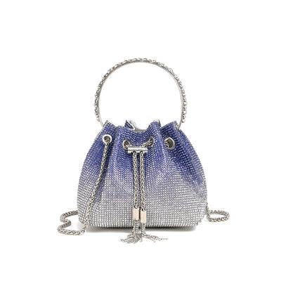 Bolso Bandolera de Diamantes Completos para Cena y Eventos - Image 8