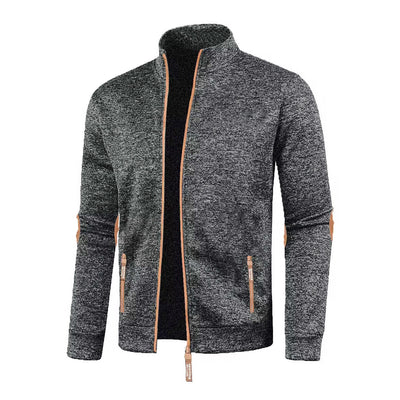Abrigo Sudadera Polar con Cierre para Hombre - Talla Grande - Image 2