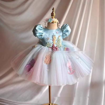 Vestido Princesa Niña FARCENT con Falda Voluminosa Burbuja