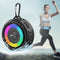 Parlante Bluetooth Portátil Resistente al Agua con Luces RGB