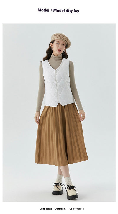 Chaleco Corto de Terciopelo para Otoño e Invierno Mujer - Image 20