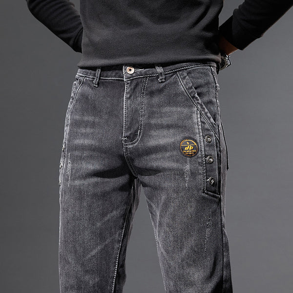 Pantalones Vaqueros Casuales para Hombre - Colección Otoño