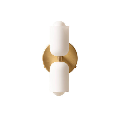 Lámpara de Pared Doble Cabezal Estilo Crema para Dormitorio - Image 16