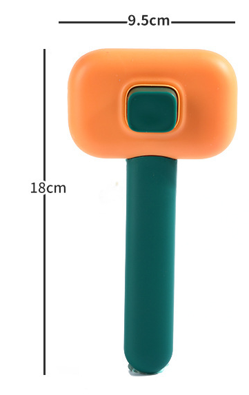 Cepillo Desmudante de Acero Inoxidable para Perros y Gatos con Masaje - Image 7