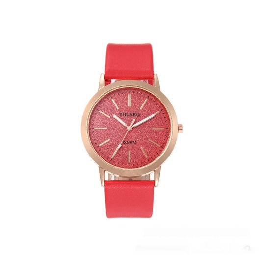 Reloj de Mujer Estilo Coreano con Correa de Aleación y PU - Image 4