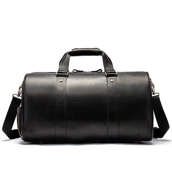 Bolsa de Viaje Vintage en Cuero Crazy Horse para Hombre - Image 6