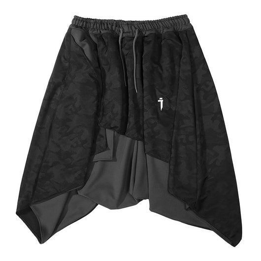 Pantalones Culotte Sueltos con Costura Irregular - Estilo Casual Trendy - Image 5