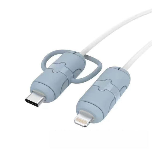 Cable de Datos Multiespecificación con Funda Protectora de Silicona y Correa de Almacenamiento - Image 15