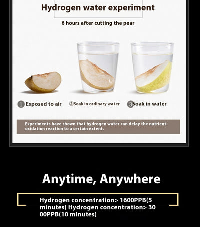 Vaso Generador de Agua Hidrogenada con Aniones - Portátil e Inalámbrico - Image 13